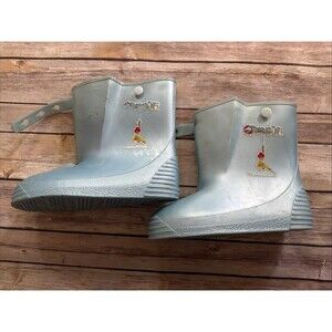 (2) Vintage Thundercats 1986 boots Kids Telepictures Corporation 2 sizes 1 & 13